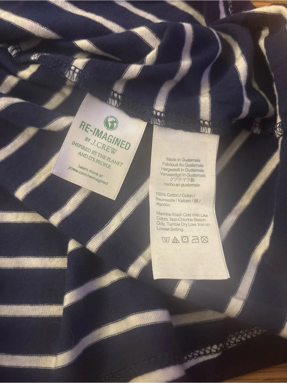 J. Crew Navy & White Striped Sleeveless Midi Dress Size XXL - Picture 6 of 7